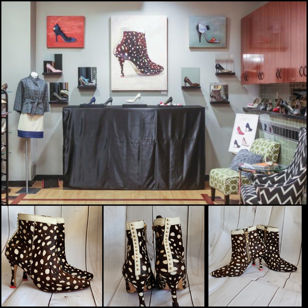 Claire Flowers Leopard Print Pony Hair ‎ combines bold elegance with comfort,